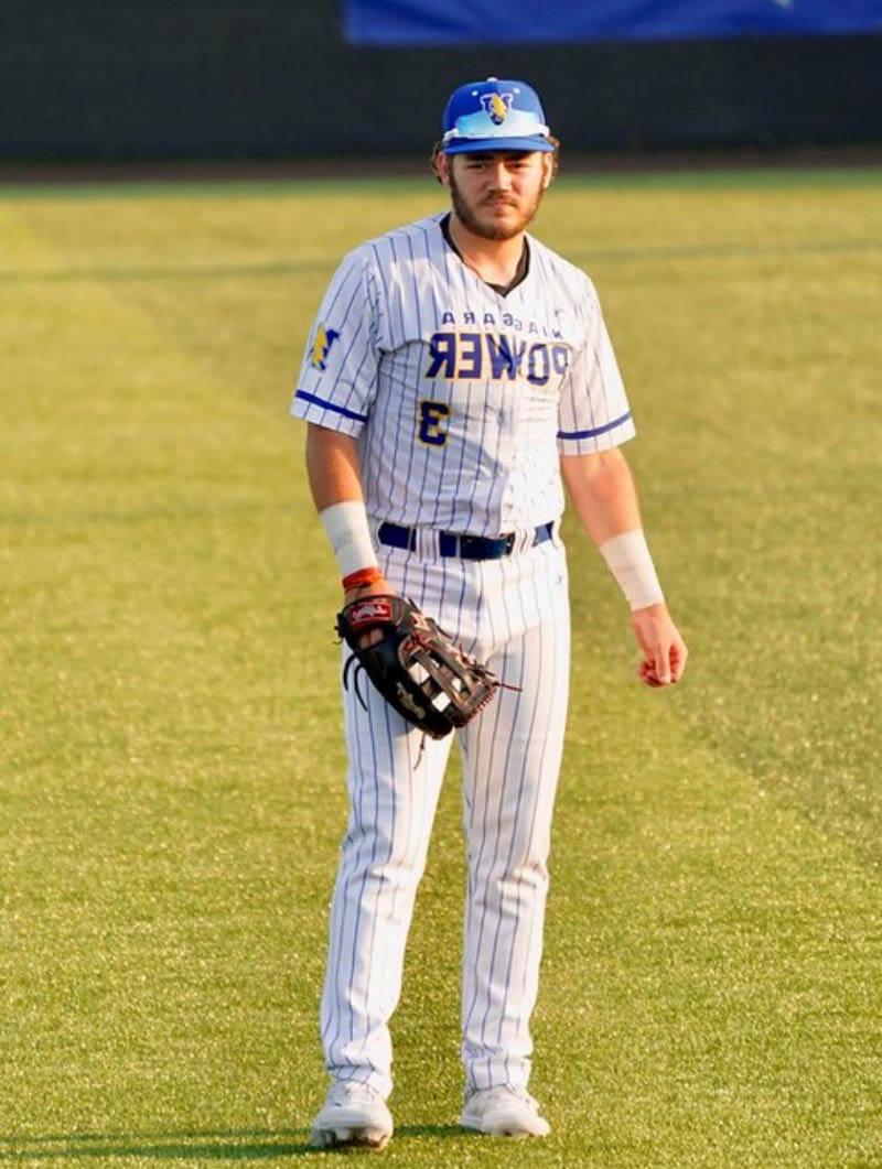 Nick DiCarlo returned to playing baseball just weeks after pushing himself through cardiac rehabilitation. (Photo courtesy of Amanda Baluch)